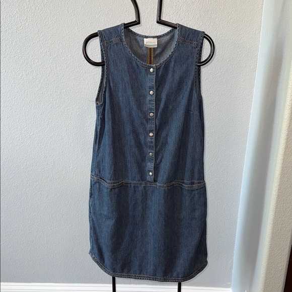 Columbia Blue Denim Dress - Picture 1 of 8